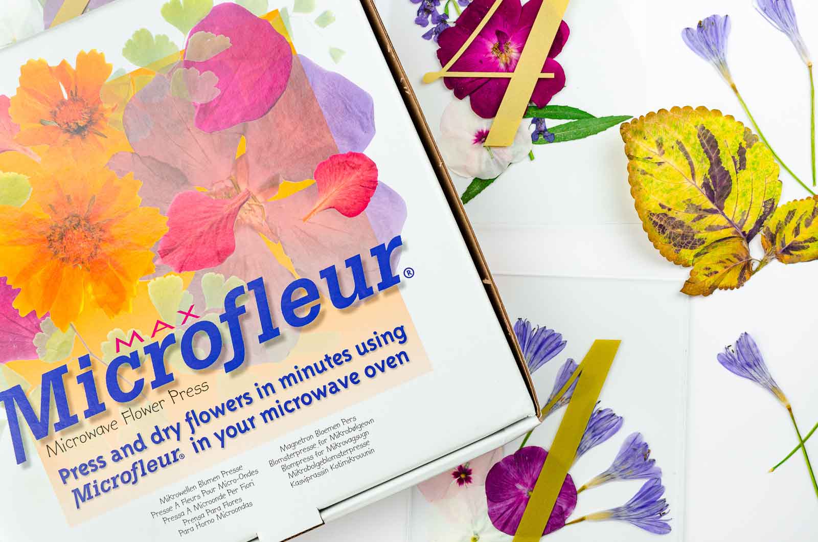 Pressed Flower Kit Max Microwave Flower Press Kit