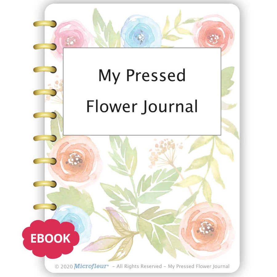 Pressed Flower Digital Journal - Microfleur