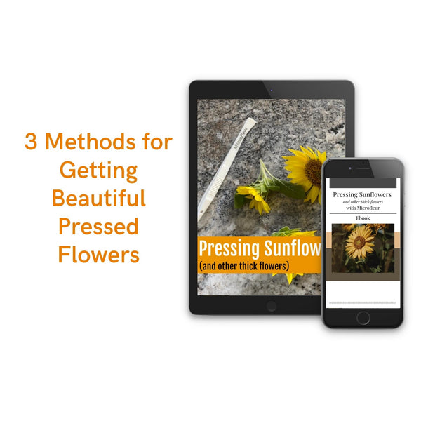 Pressing Sunflowers Online Course - Microfleur