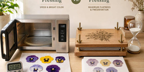 Microwave vs. Traditional Flower Pressing: Which Is Better?