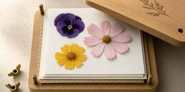 How to Keep Color When Pressing Flowers