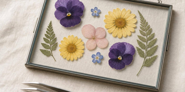 Pressed Flower Art Ideas