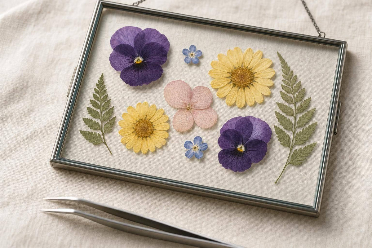 Pressed Flower Art Ideas
