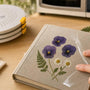 Microwave Flower Press for Journal Covers