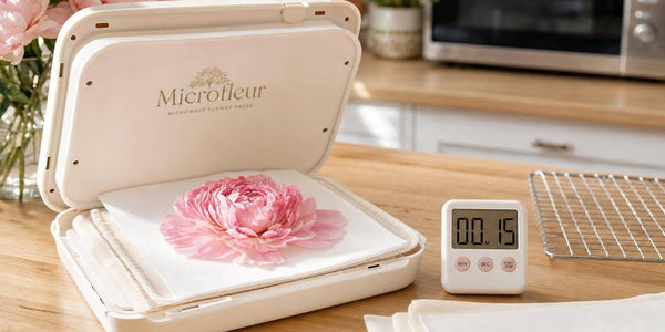 Pressed Peonies: Color Saving Guide