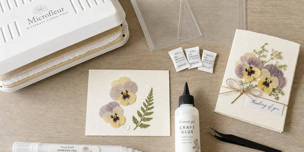Pressed Flower Card Supplies: Starter List