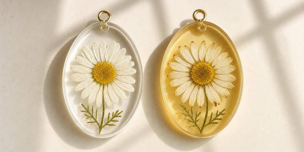 Why Resin Charms Turn Yellow With Flowers