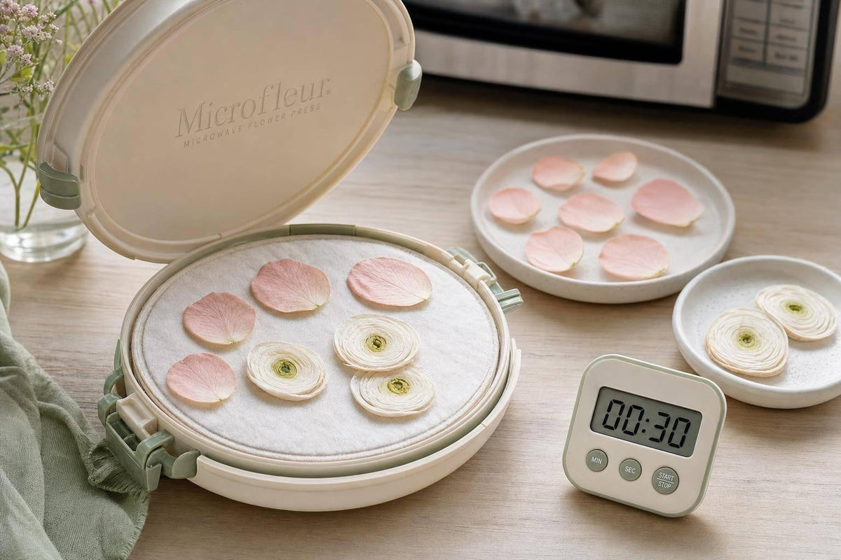Microwave Press for Wedding Flowers: Guide