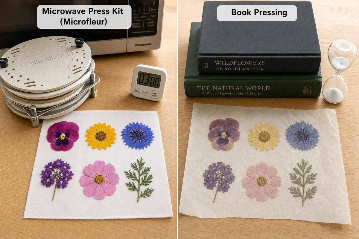 Microwave Press Kit vs Book Press For Beginners