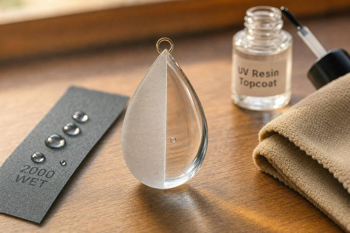 Why Resin Jewelry Looks Cloudy After Sanding