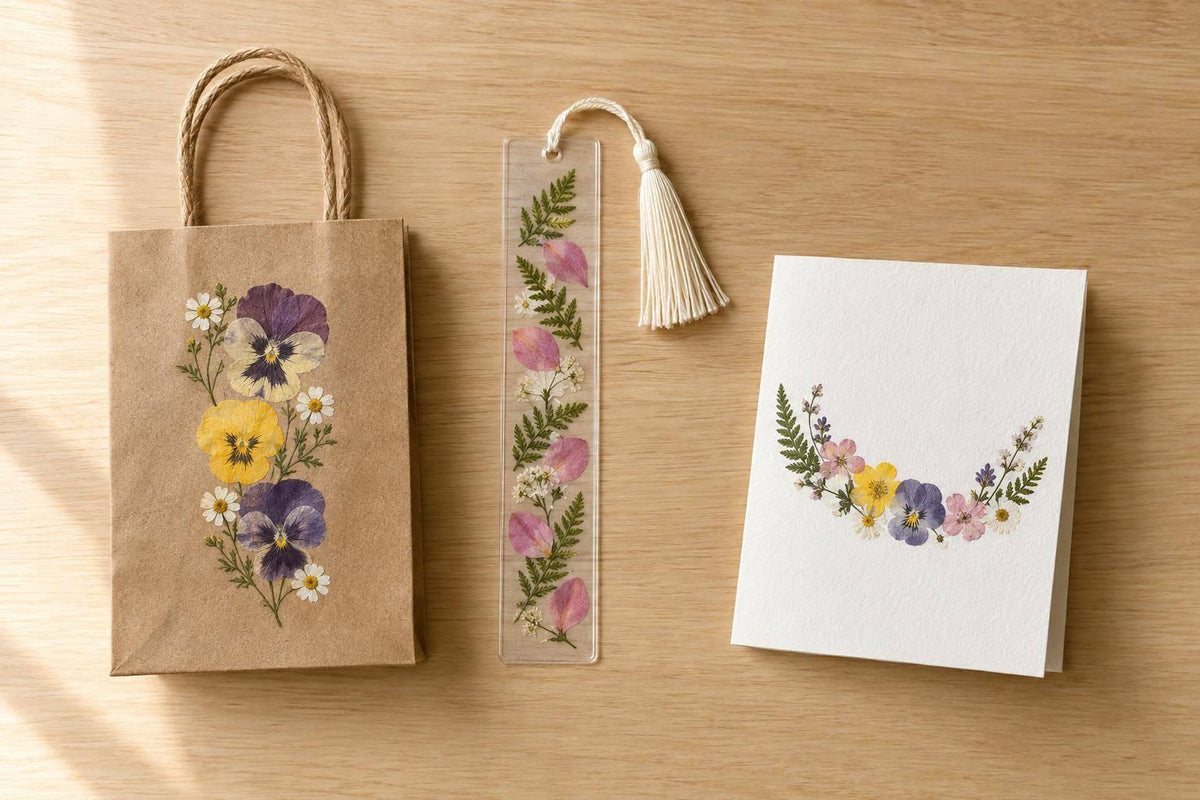 3 Pressed Flower Crafts Turn Blooms Into Gifts