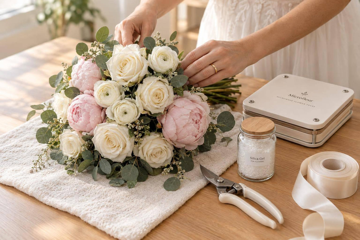 How to Preserve Wedding Bouquet