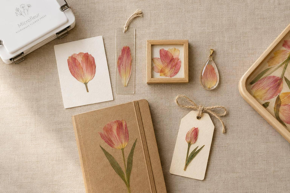 Pressed Tulips: 7 Art Ideas
