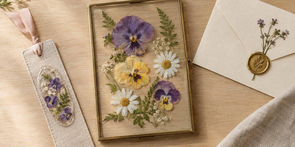10 DIY Pressed Flower Crafts for Decor & Gifts
