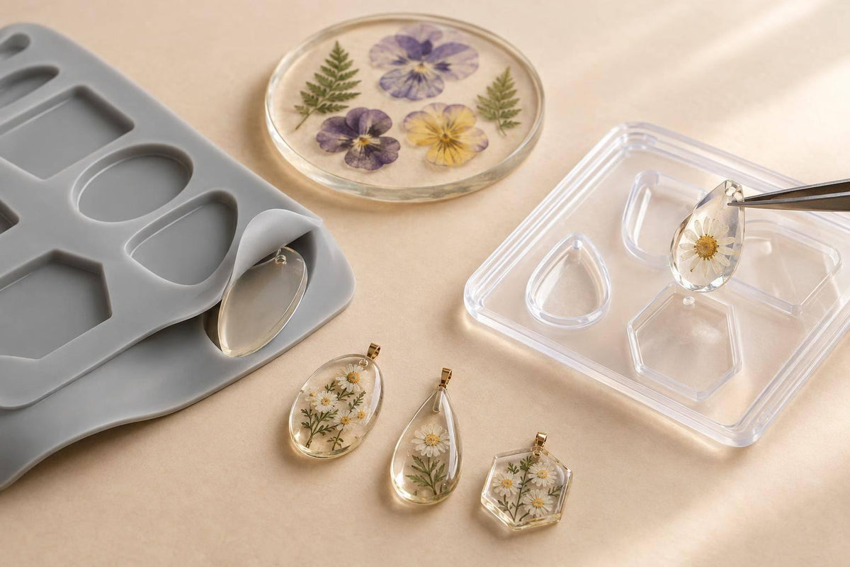 Silicone vs Plastic Resin Molds