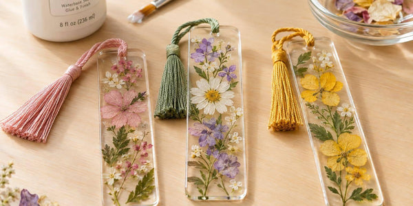 DIY Pressed Flower Bookmarks Make Great Gifts
