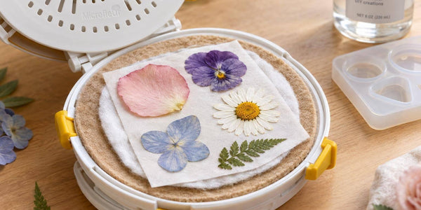 How to Dry Flowers for Resin