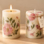 Can You Burn Pressed Flower Candles?