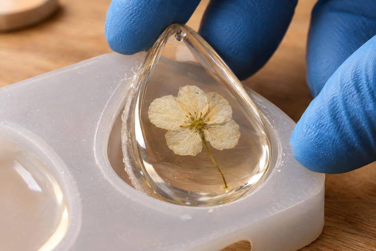 Why Resin Jewelry Sticks in Mold