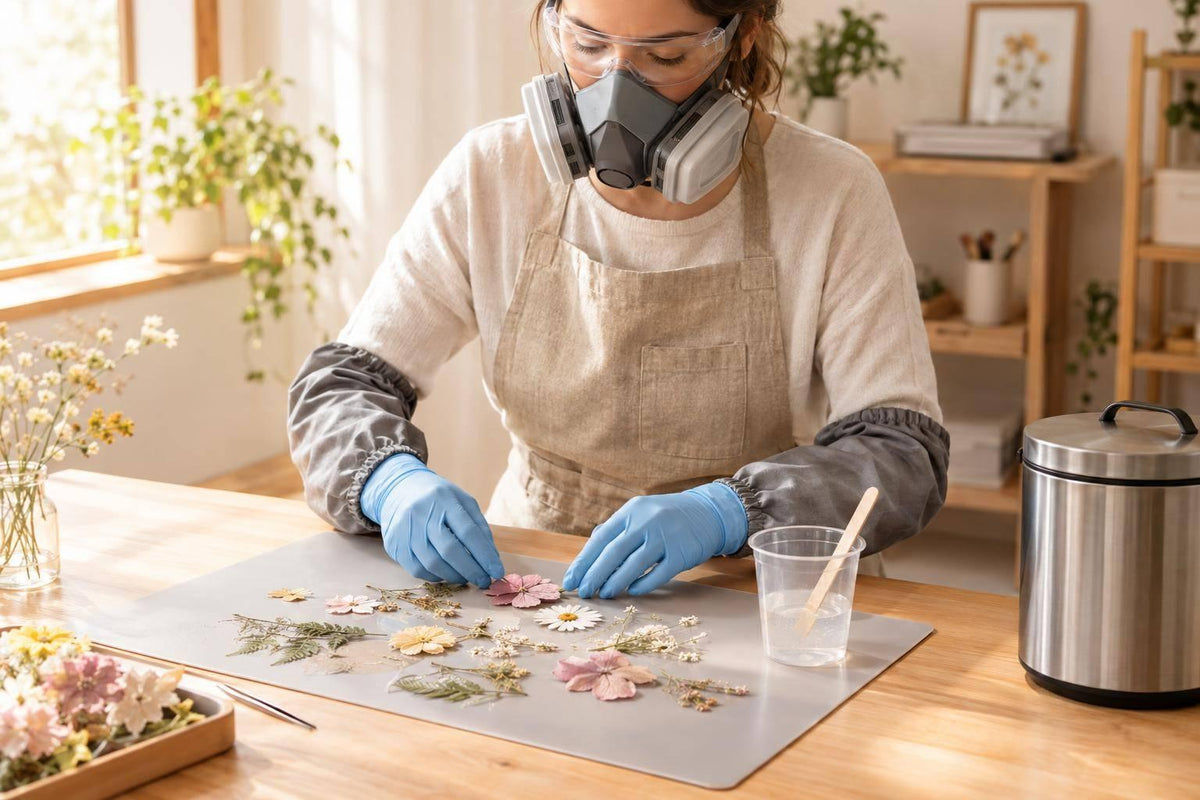 Resin PPE for Flower Art: 7 Items to Keep