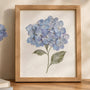 DIY Pressed Flower Art: Hydrangea Wall Decor