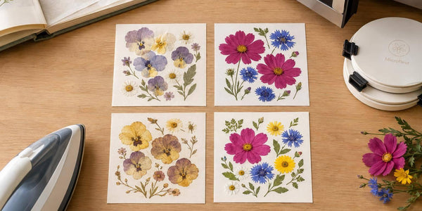 Pressing Flowers: 4 Methods Compared