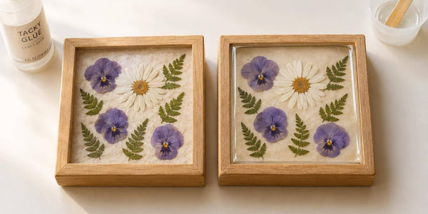 Pressed Flower Box: Resin or Glue