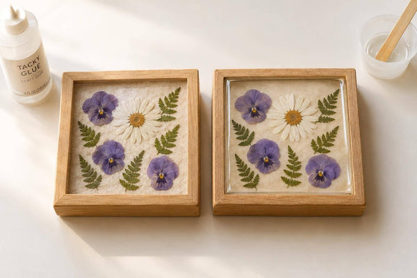 Pressed Flower Box: Resin or Glue