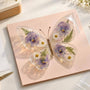 DIY 3D Pressed Flower Butterfly Card