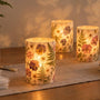 How to Make Pressed Flower Luminaries