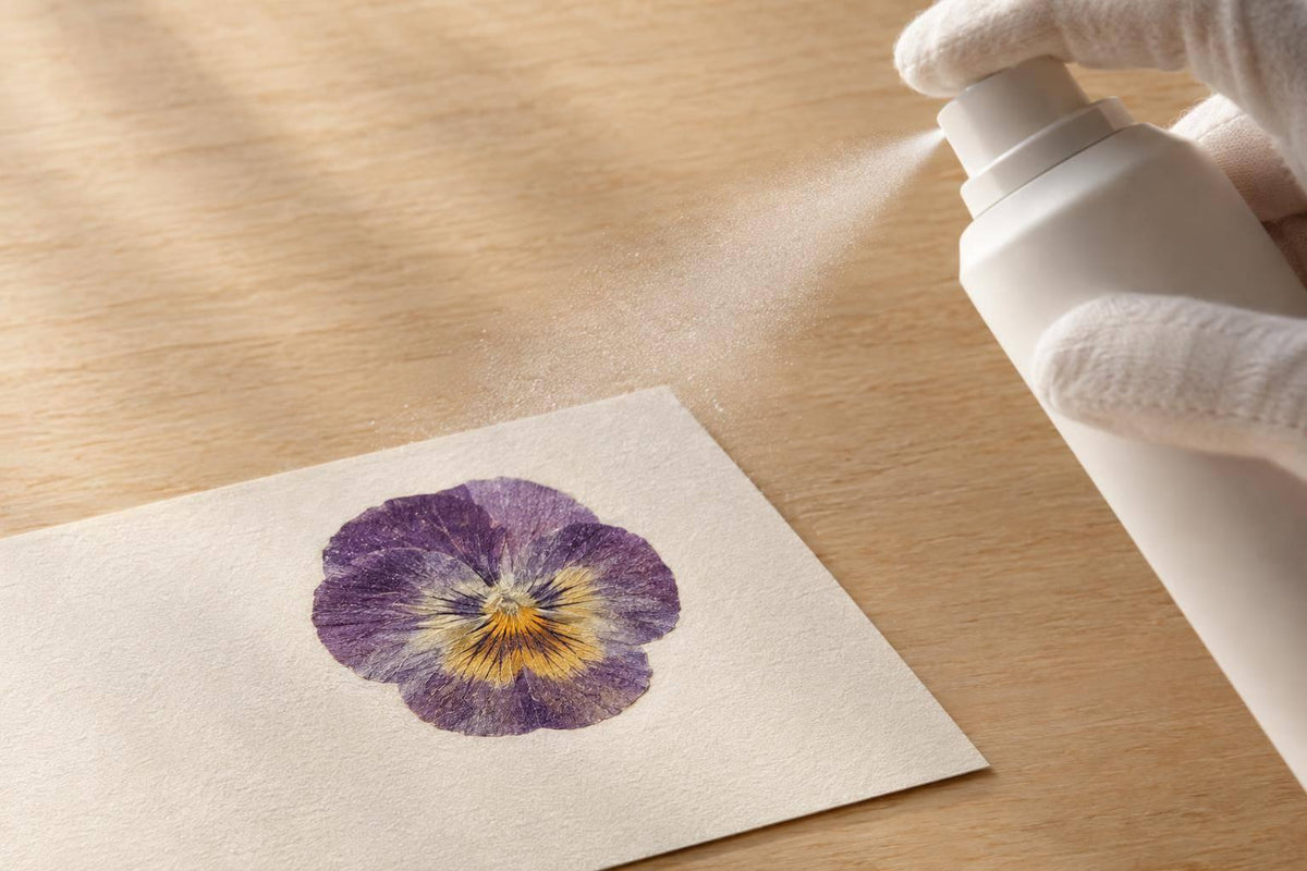 UV Spray Sealers for Pressed Petals: Color Care FAQ