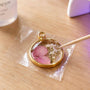 UV Resin Turns Pressed Flowers Into Pendants