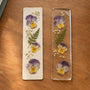 Pressed Flower Bookmarks: Paper vs. Resin