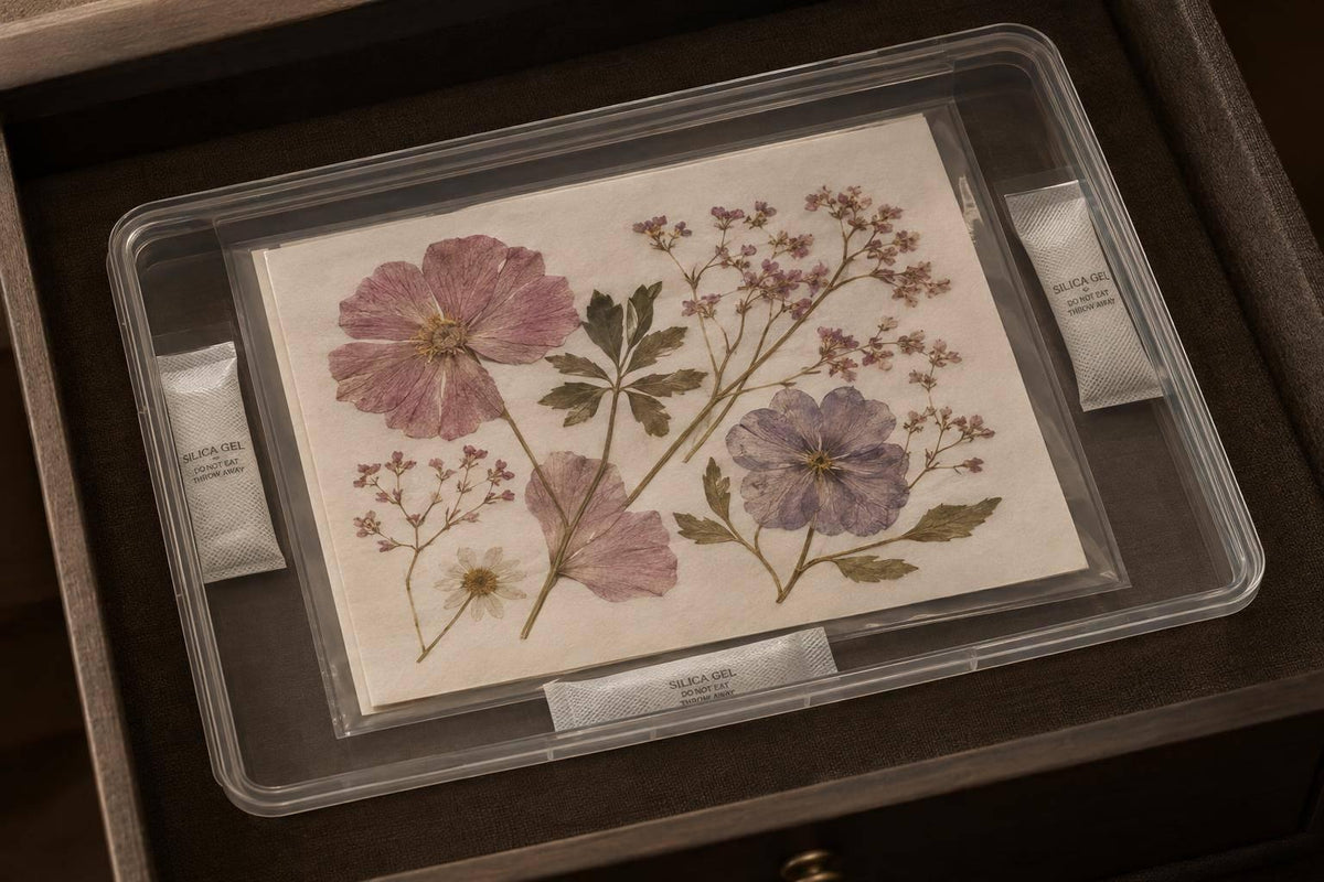 Silica Gel Packs for Pressed Flowers: Storage Guide