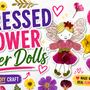 Pressed Flower Paper Dolls | Easy DIY Nature Craft