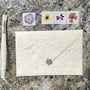 DIY Pressed Flower Stickers - how to - DIY - Microfleur