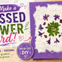 DIY Simple Pressed Flower Card - Microfleur