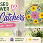 Pressed Flower Sun Catchers DIY | Brighten Your Space with Real Blooms - Microfleur