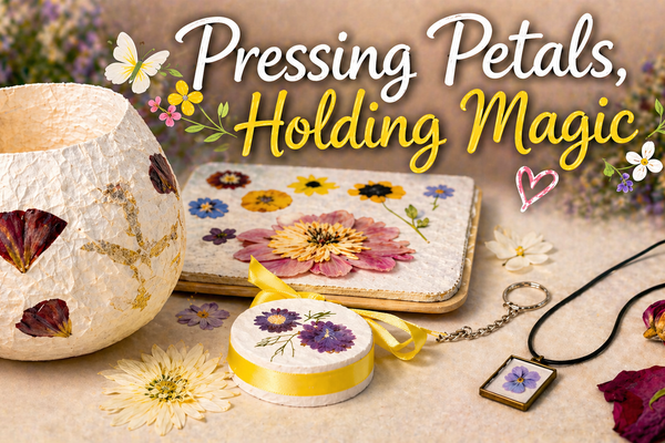 Pressing Flowers, Touching Magic - Microfleur