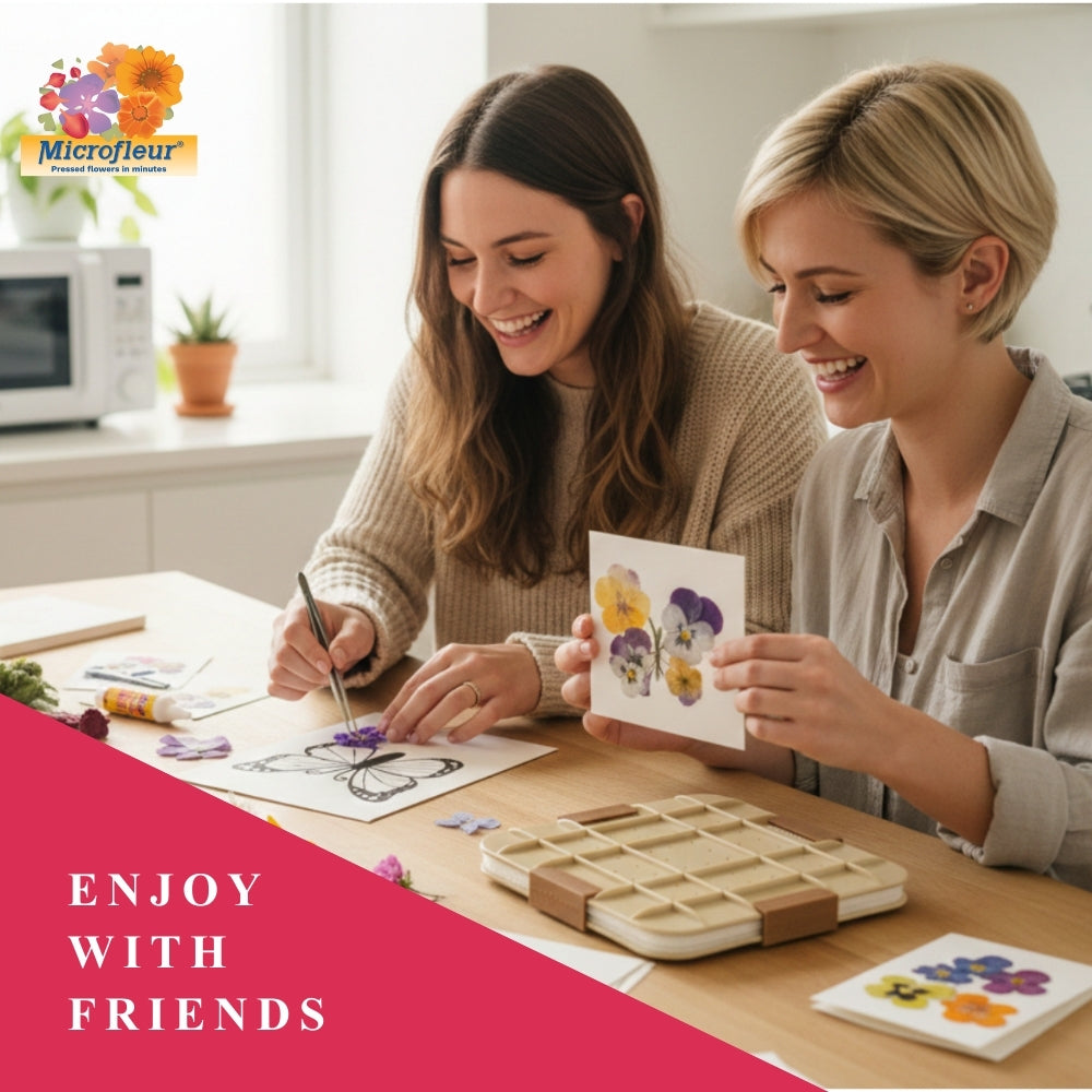 Presse-fleurs pour micro-ondes - Lee Valley Tools Presse-fleurs pour micro-ondes - Lee Valley Tools
