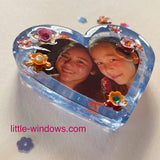 3 - in - 1 Heart Molds Set (super shiny silicone, make solid hearts, open hearts, and heart dishes in 4 sizes) - Microfleur