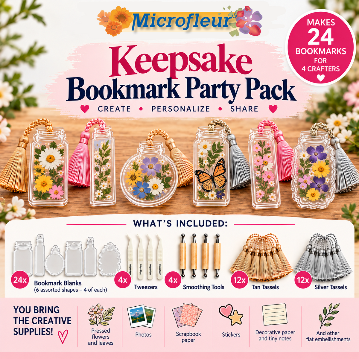 Keepsake Bookmark Party Pack