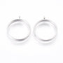 Circle Open Back Bezel Pendant (25mm) - Microfleur