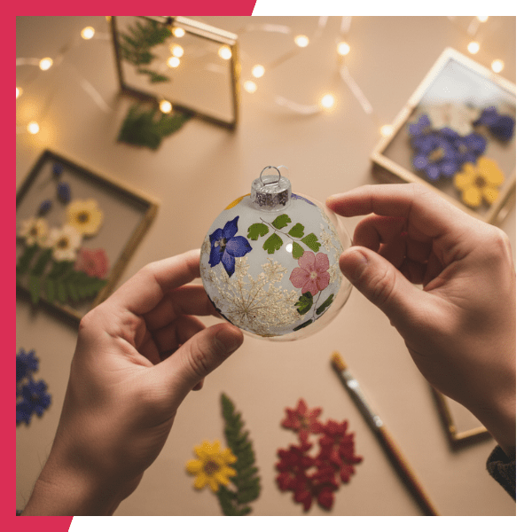Craft Workshop - Pressed Flower Ornament - Microfleur