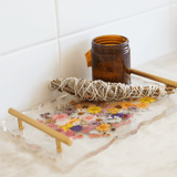 Floral Resin Serving Tray Kit - Microfleur