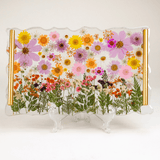 Floral Resin Serving Tray Kit - Microfleur