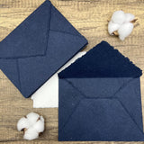 Indigo Handmade Cotton Envelopes (Set of 10) - Microfleur