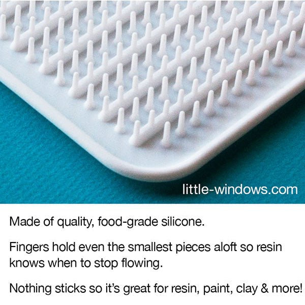Large Silicone Doming Tray for Resin Jewelry and Art - Microfleur