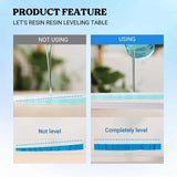 Let's Resin Adjustable Leveling Table & Silicone Mat - Microfleur