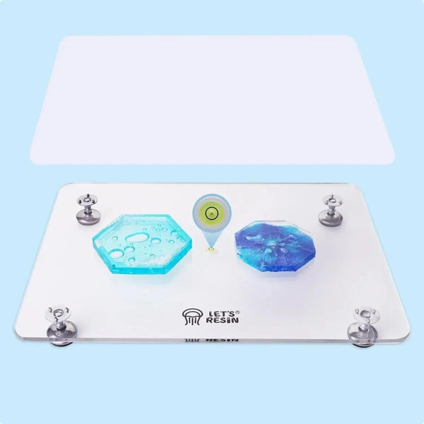Let's Resin Adjustable Leveling Table & Silicone Mat - Microfleur